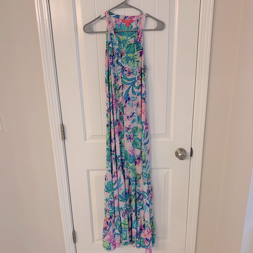 Lily Pulitzer maxi dress, size xxs.